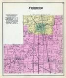 Freedom Township, Pemberville, New rochester, Bruningsville, Woodside, Wood County 1886